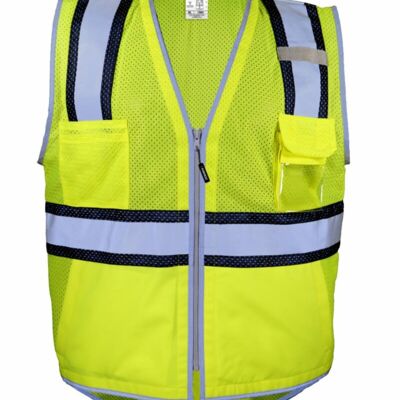 Kishigo Unisex Premium Brilliant Series® Ultimate Reflective Vest 1584 Unisex Premium Brilliant Series® Ultimate Reflective Vest Thumbnail