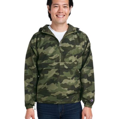 Champion Adult Packable Anorak Quarter-Zip Jacket CO200 Adult Packable Anorak Quarter-Zip Jacket Thumbnail