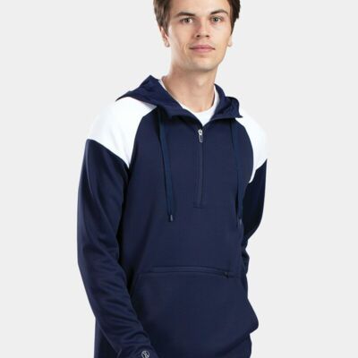 Holloway Men's Limitless Quarter-Zip Hooded Pullover 222584 Men's Limitless Quarter-Zip Hooded Pullover Thumbnail