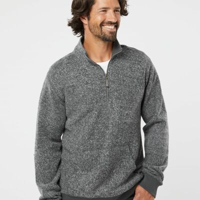 J. America Aspen Fleece Quarter-Zip Sweatshirt 8713 Aspen Fleece Quarter-Zip Sweatshirt Thumbnail