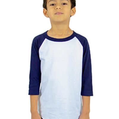 Shaka Wear Youth Three-Quarter Sleeve Raglan SHRAGY Youth Three-Quarter Sleeve Raglan Thumbnail