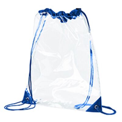 BAGedge PVC Clear Drawstring Bag BE253 PVC Clear Drawstring Bag Thumbnail