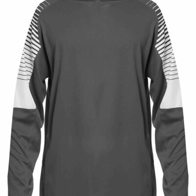 Badger Youth Lineup Hooded Long Sleeve T-Shirt 2211 Youth Lineup Hooded Long Sleeve T-Shirt Thumbnail