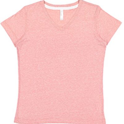 Live and Tell by LAT Ladies' V-Neck Harborside Melange Jersey T-Shirt 3591 Ladies' V-Neck Harborside Melange Jersey T-Shirt Thumbnail