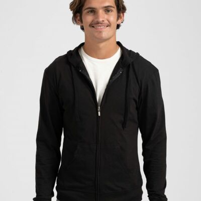 Tultex Unisex Beach Full-Zip Hooded Long Sleeve T-Shirt 260 Unisex Beach Full-Zip Hooded Long Sleeve T-Shirt Thumbnail