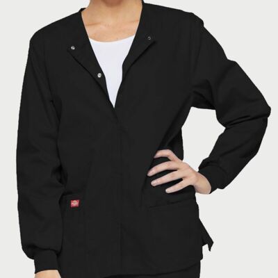 Dickies Medical Women's Round Neck Jacket 86306 Women's Round Neck Jacket Thumbnail