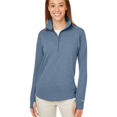 Nautica Ladies' Saltwater Quarter-Zip Pullover N17925 Ladies' Saltwater Quarter-Zip Pullover Thumbnail