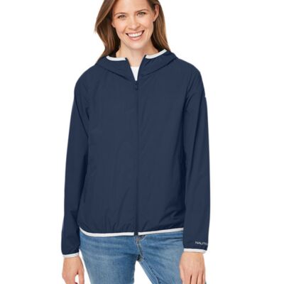 Nautica Ladies' Stillwater Windbreaker Jacket N17927 Ladies' Stillwater Windbreaker Jacket Thumbnail