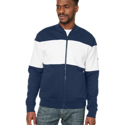 Nautica Anchor Bomber Full-Zip Fleece Jacket N17928 Anchor Bomber Full-Zip Fleece Jacket Thumbnail