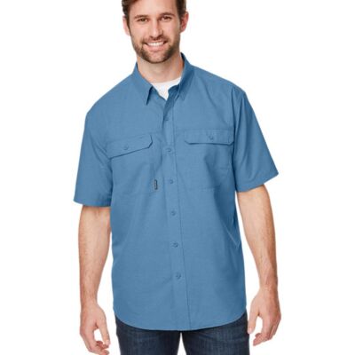 DRI DUCK Men's Crossroad Dobby Short-Sleeve Woven Shirt 4445DD Men's Crossroad Dobby Short-Sleeve Woven Shirt Thumbnail