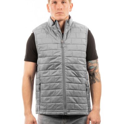 Burnside Adult Box Quilted Puffer Vest 8703BU Adult Box Quilted Puffer Vest Thumbnail