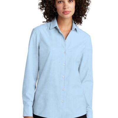 Mercer+Mettle Women's Long Sleeve Stretch Woven Shirt MM2001 Women's Long Sleeve Stretch Woven Shirt Thumbnail