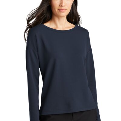Mercer+Mettle Women's Stretch Drop Shoulder Pullover MM3013 Women's Stretch Drop Shoulder Pullover Thumbnail