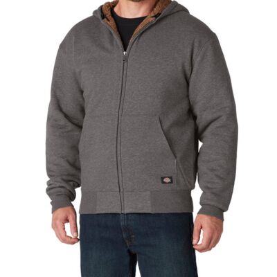Dickies Men's Fleece-Lined Full-Zip Hooded Sweatshirt TW457 Men's Fleece-Lined Full-Zip Hooded Sweatshirt Thumbnail