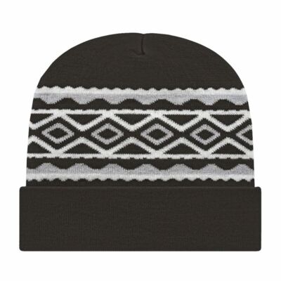 CAP AMERICA USA- Made Diamond Cuffed Beanie RKD12 USA- Made Diamond Cuffed Beanie Thumbnail