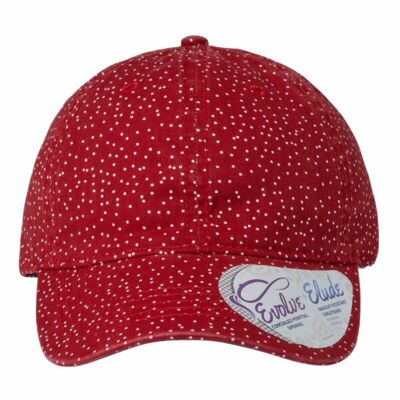 Infinity Her Women's Garment-Washed Fashion Print Cap HATTIE Women's Garment-Washed Fashion Print Cap Thumbnail