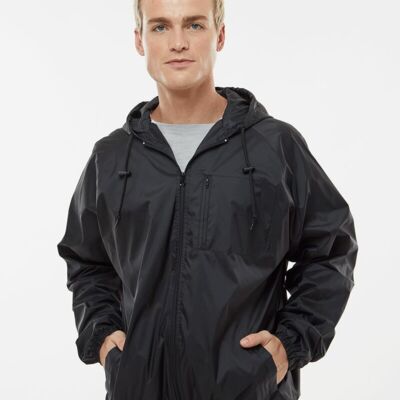 Burnside Unisex Mentor Hooded Coach's Jacket 9728 Unisex Mentor Hooded Coach's Jacket Thumbnail