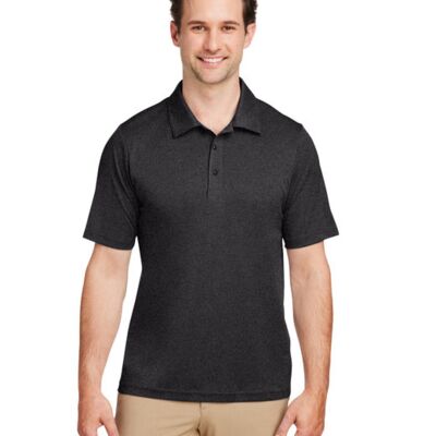 Team 365 Men's Zone Sonic Heather Performance Polo TT51H Men's Zone Sonic Heather Performance Polo Thumbnail