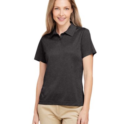 Team 365 Ladies' Zone Sonic Heather Performance Polo TT51HW Ladies' Zone Sonic Heather Performance Polo Thumbnail