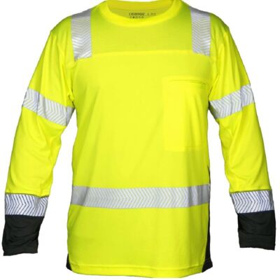 Kishigo Unisex Premium Black Series® Cool Touch Class 3 Long Sleeve T-Shirt 9177 Unisex Premium Black Series® Cool Touch Class 3 Long Sleeve T-Shirt Thumbnail