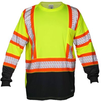 Kishigo Unisex DOT Class 3 Long Sleeve T-Shirt 9181 Unisex DOT Class 3 Long Sleeve T-Shirt Thumbnail