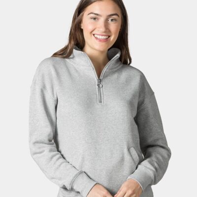 MV Sport Women's Cloud Fleece Quarter-Zip Sweatshirt W20189 Women's Cloud Fleece Quarter-Zip Sweatshirt Thumbnail