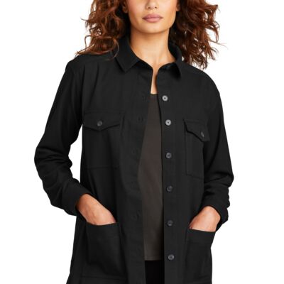 Mercer+Mettle Women's Long Sleeve Twill Overshirt MM2021 Women's Long Sleeve Twill Overshirt Thumbnail