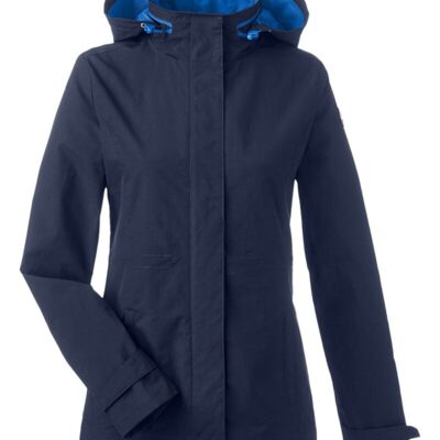 Nautica Women's Voyage Hooded Rain Jacket N17183 Women's Voyage Hooded Rain Jacket Thumbnail