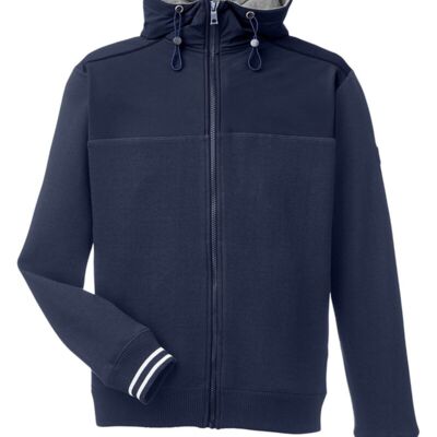 Nautica Men's Navigator Fleece Hooded Full-Zip Jacket N17582 Men's Navigator Fleece Hooded Full-Zip Jacket Thumbnail