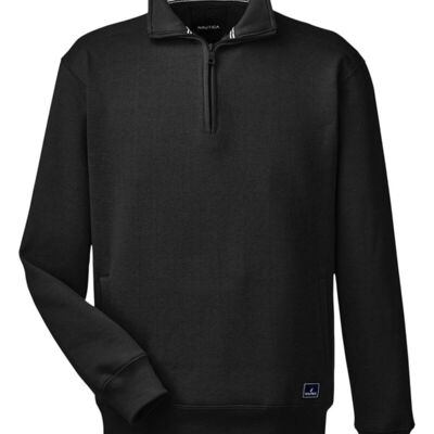 Nautica Men's Anchor Fleece Quarter-Zip Pullover N17176 Men's Anchor Fleece Quarter-Zip Pullover Thumbnail