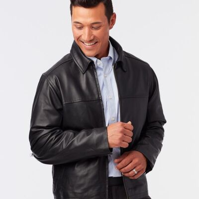 Burk's Bay Napa Leather Driving Jacket 8000T Napa Leather Driving Jacket Thumbnail