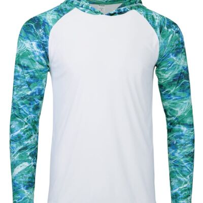 Paragon Men's Biloxi Performance Colorblocked Hooded Sweatshirt 241 Men's Biloxi Performance Colorblocked Hooded Sweatshirt Thumbnail