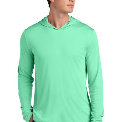 Sport Tek Posi UV ® Pro Long Sleeve Hoodie ST420LSH Posi UV ® Pro Long Sleeve Hoodie Thumbnail