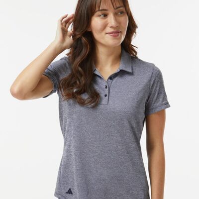 Adidas Women's Space Dyed Polo A592 Women's Space Dyed Polo Thumbnail
