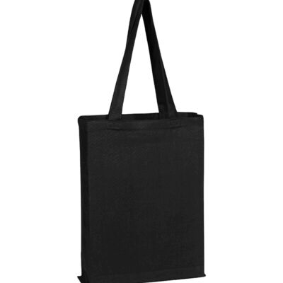 Q-Tees Canvas Gusset Promotional Tote Q800GS Canvas Gusset Promotional Tote Thumbnail