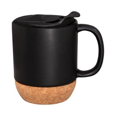 Prime Line 14oz Ceramic Mug With Cork Base CM210 14oz Ceramic Mug With Cork Base Thumbnail