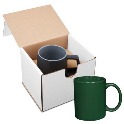 Prime Line 11oz Basic C Handle Ceramic Mug In Mailer GCM100 11oz Basic C Handle Ceramic Mug In Mailer Thumbnail
