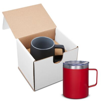 Prime Line 12oz Vacuum Insulated Coffee Mug With Handle In Mailer GMG407 12oz Vacuum Insulated Coffee Mug With Handle In Mailer Thumbnail