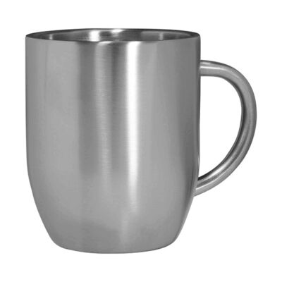 Prime Line 12oz Double Wall Stainless Steel Coffee Mug PL-2350 12oz Double Wall Stainless Steel Coffee Mug Thumbnail