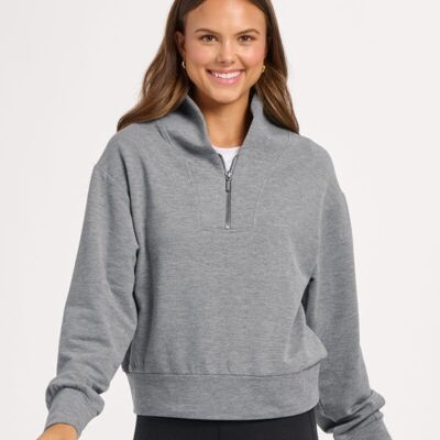 Boxercraft Women's Dream Crop Fleece Quarter-Zip BW5205 Women's Dream Crop Fleece Quarter-Zip Thumbnail
