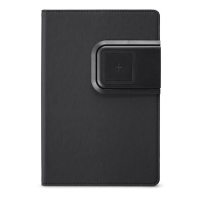 Prime Line Refillable Journal with Wireless Charging Panel NB250 Refillable Journal with Wireless Charging Panel Thumbnail