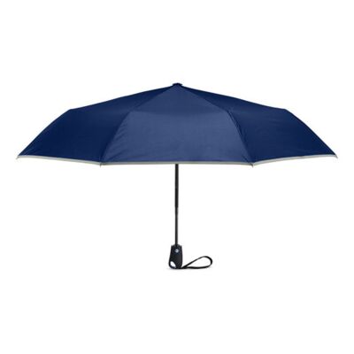 Auto-Open Umbrella With Reflective Trim Thumbnail