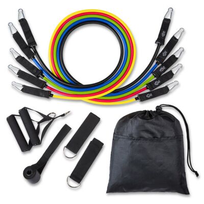 Prime Line b.active Ultimate Resistance Band Fitness Set OD606 b.active Ultimate Resistance Band Fitness Set Thumbnail