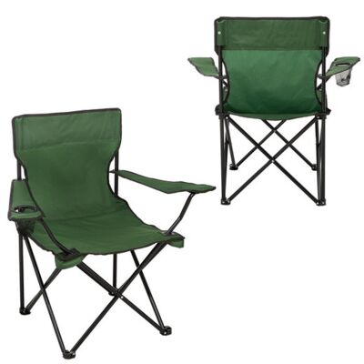 Prime Line Folding Captains Camping Chair OD110 Folding Captains Camping Chair Thumbnail