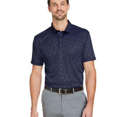Swannies Men's Barrett Embossed Polo SW2100 Men's Barrett Embossed Polo Thumbnail