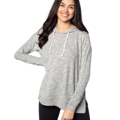 chicka-d Ladies' Cozy Tunic Hooded Sweatshirt 465 Ladies' Cozy Tunic Hooded Sweatshirt Thumbnail