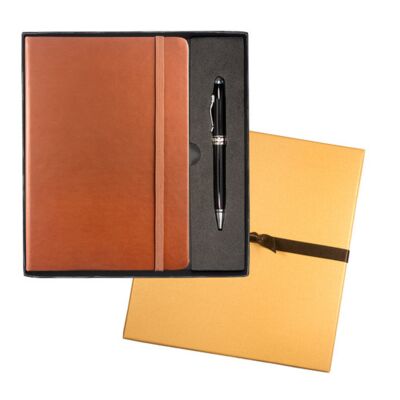 Leeman Tuscany™ Journal And Executive Stylus Pen Set LG-9263 Tuscany™ Journal And Executive Stylus Pen Set Thumbnail