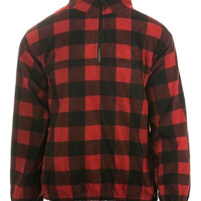 Burnside Men's Quarter-Zip Polar Fleece Pullover B3052 Men's Quarter-Zip Polar Fleece Pullover Thumbnail