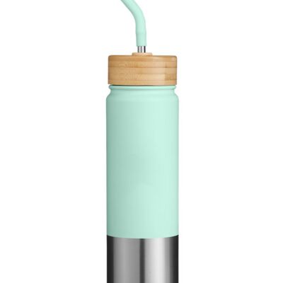 econscious Playa 24oz Stainless Steel Tumbler With Bamboo Lid EC9843 Playa 24oz Stainless Steel Tumbler With Bamboo Lid Thumbnail