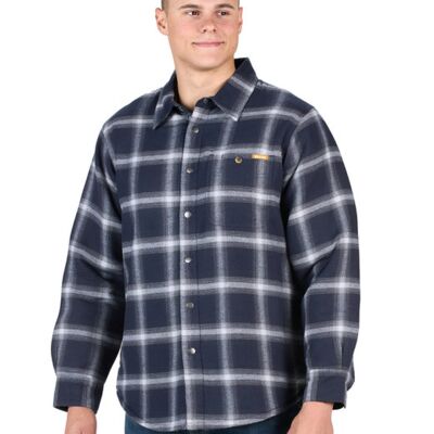 Berne Apparel Men's Heartland Sherpa-Lined Flannel Shirt Jacket SH77 Men's Heartland Sherpa-Lined Flannel Shirt Jacket Thumbnail